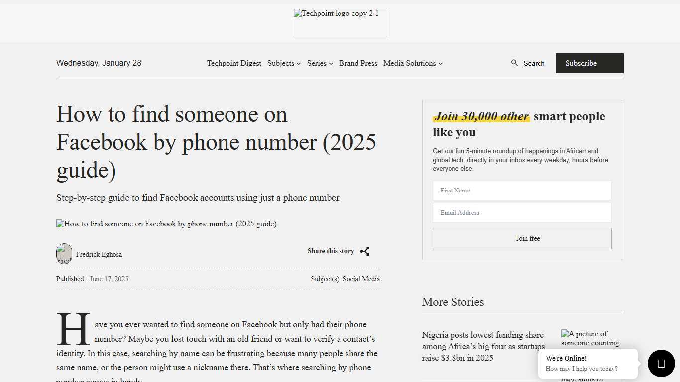 How to find someone on Facebook by phone number (2025 guide)